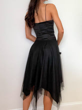 Load image into Gallery viewer, Black Fairy Corset Midi Dress (S)
