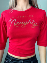 Load image into Gallery viewer, A Little Bit Naughty Tee (L)
