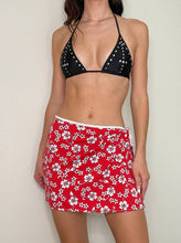 Load image into Gallery viewer, Vintage Floral Swim Sarong Skirt (M/L)
