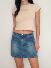 Load image into Gallery viewer, Y2K Denim Mini Skirt (S)
